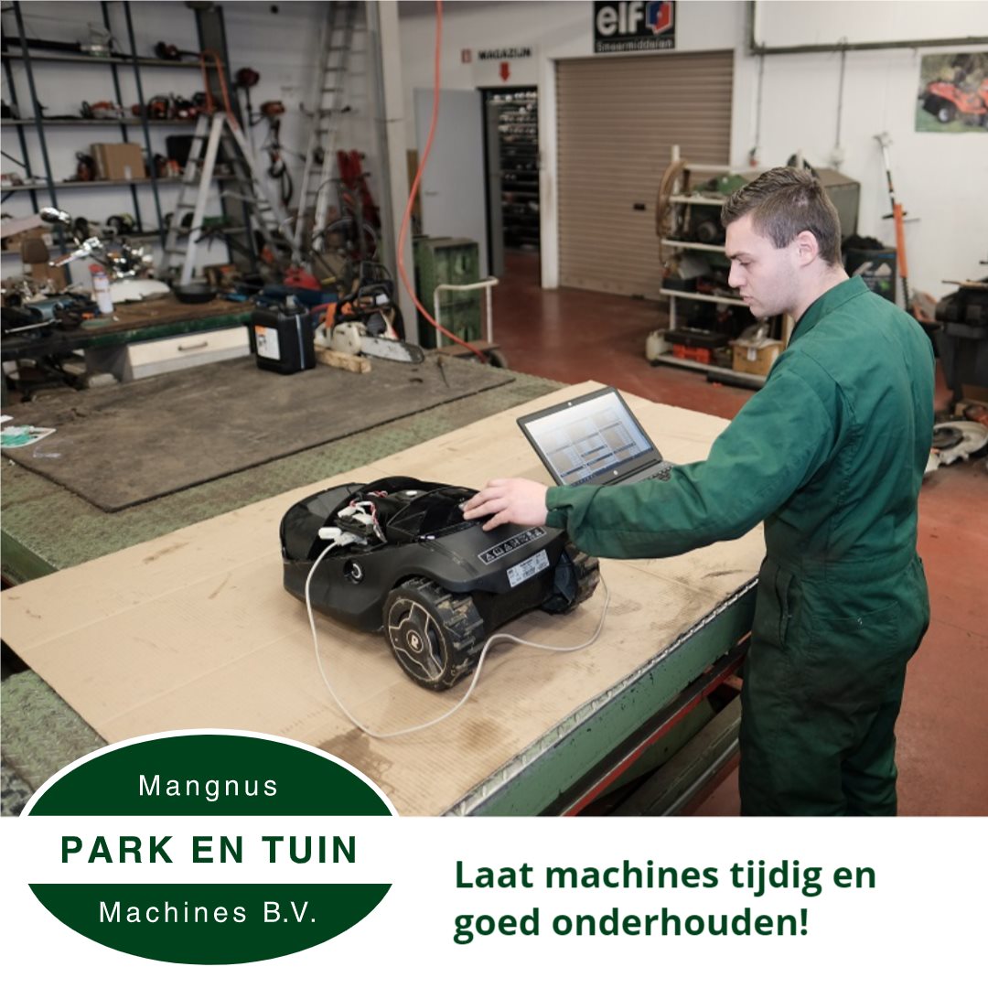 Bereik het beste resultaat met een goed onderhouden machine!