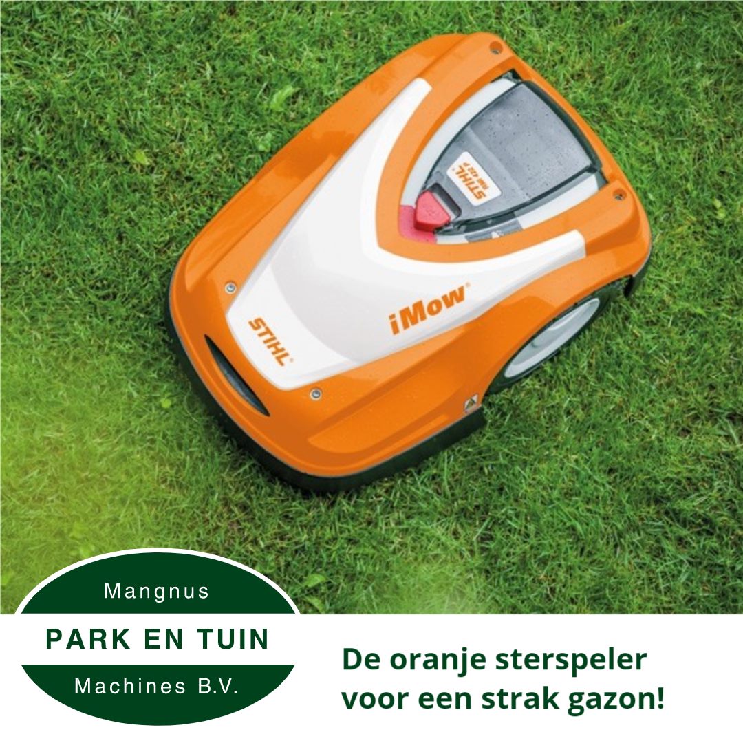 De oranje kampioen voor een strak gazon!