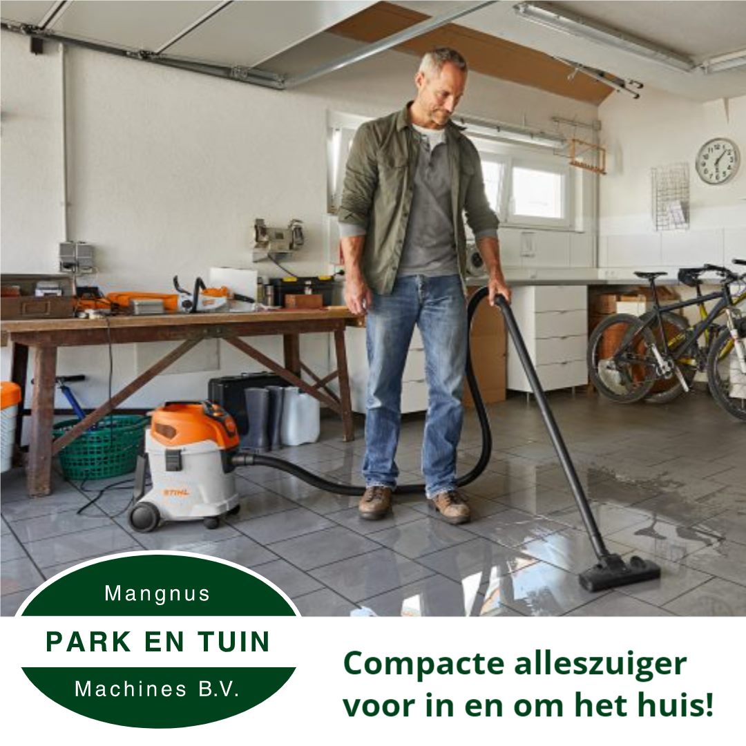 Nieuw van Stihl: SE33 Alleszuiger!