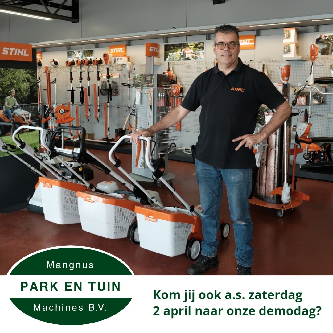 Wij zijn klaar voor de STIHL demodag!