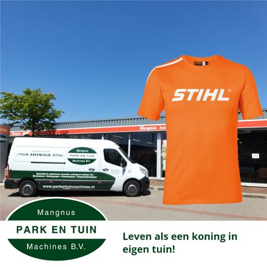 Koning in eigen tuin!