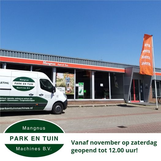 Aangepaste openingstijden vanaf november!