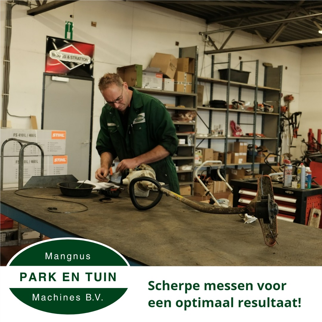 In topconditie met scherpe messen