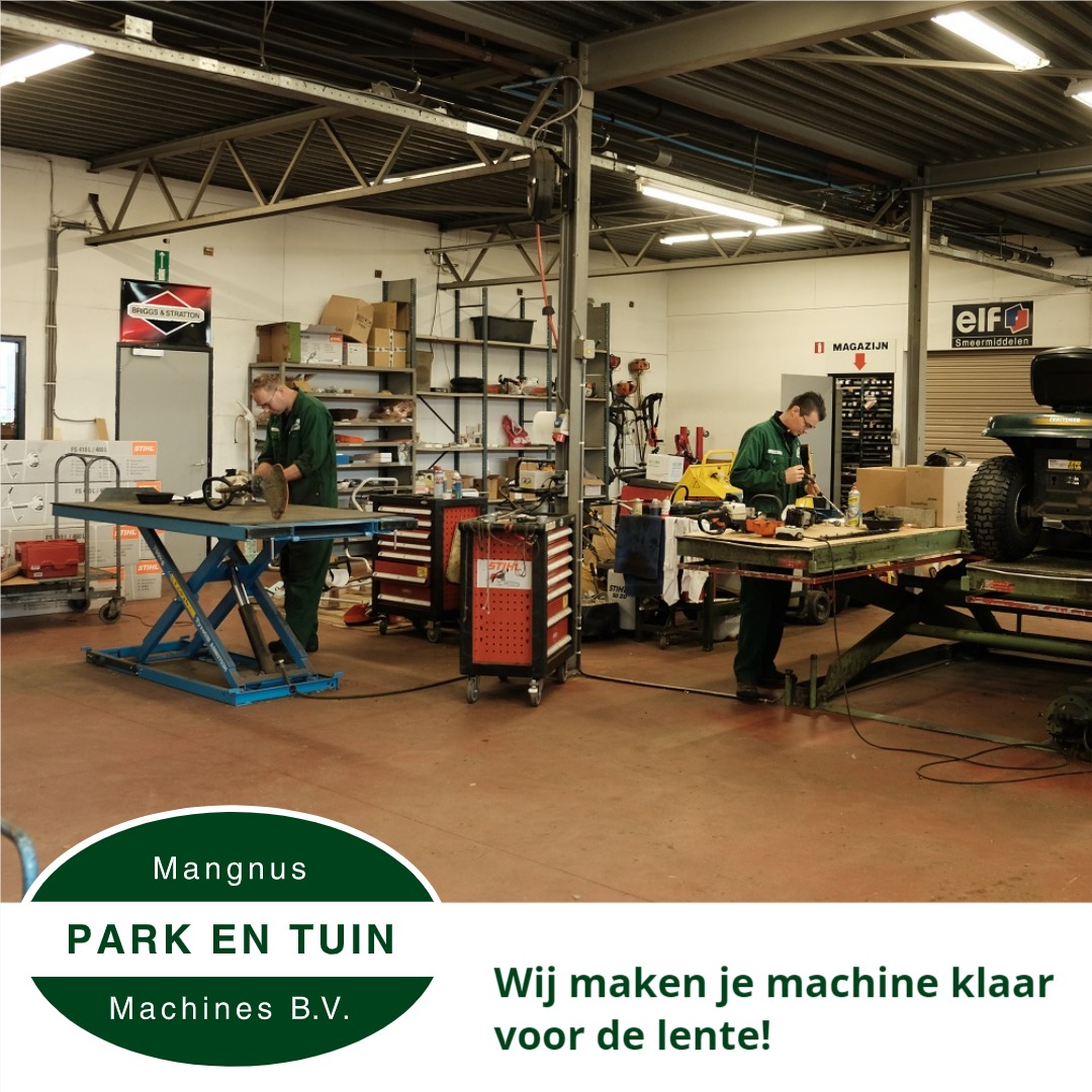 Laat je machine op tijd repareren!