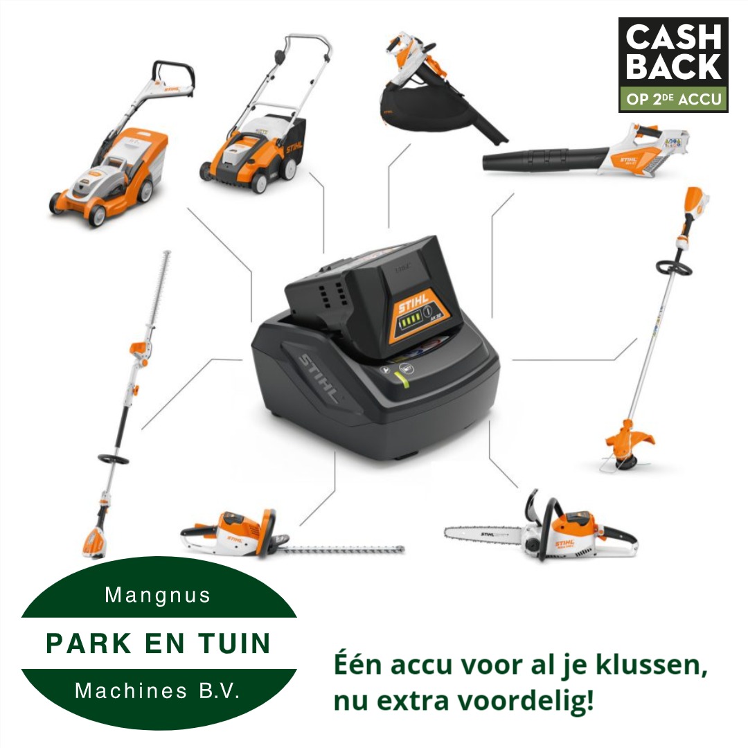 Cashback op 2e accu!