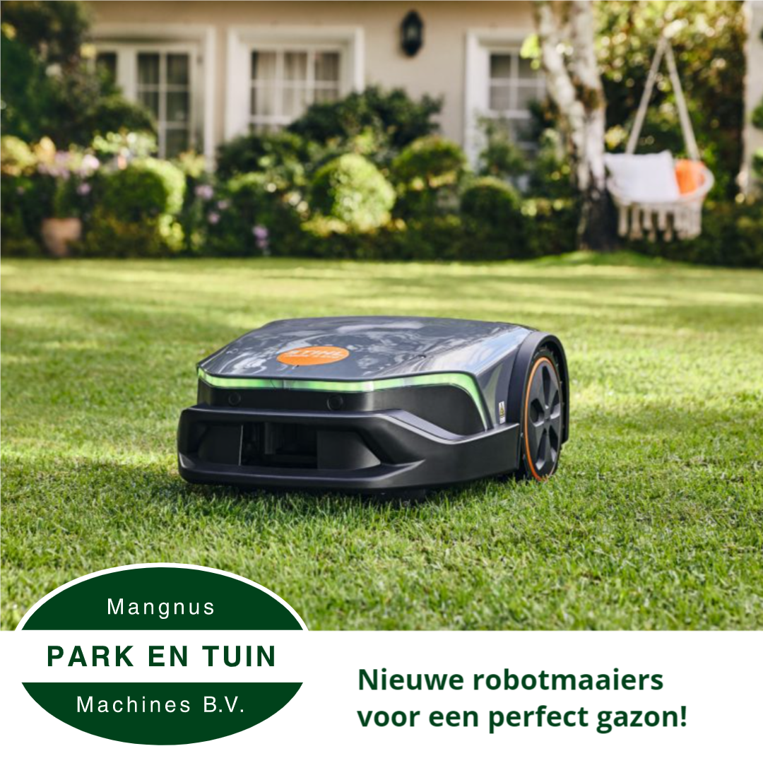Nooit meer zelf maaien met een robotmaaier van STIHL!