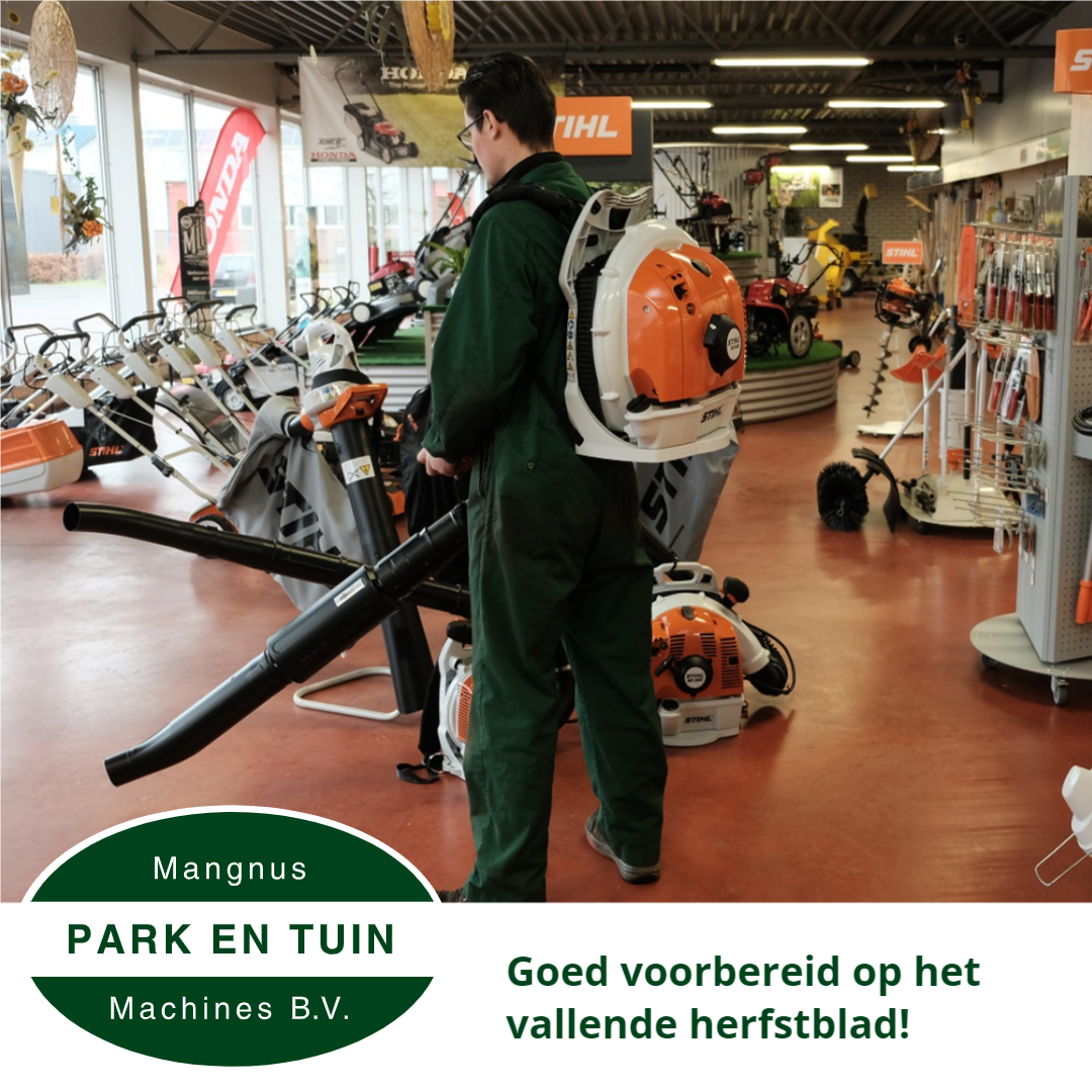 Niets kan onze bladblazers weerstaan!
