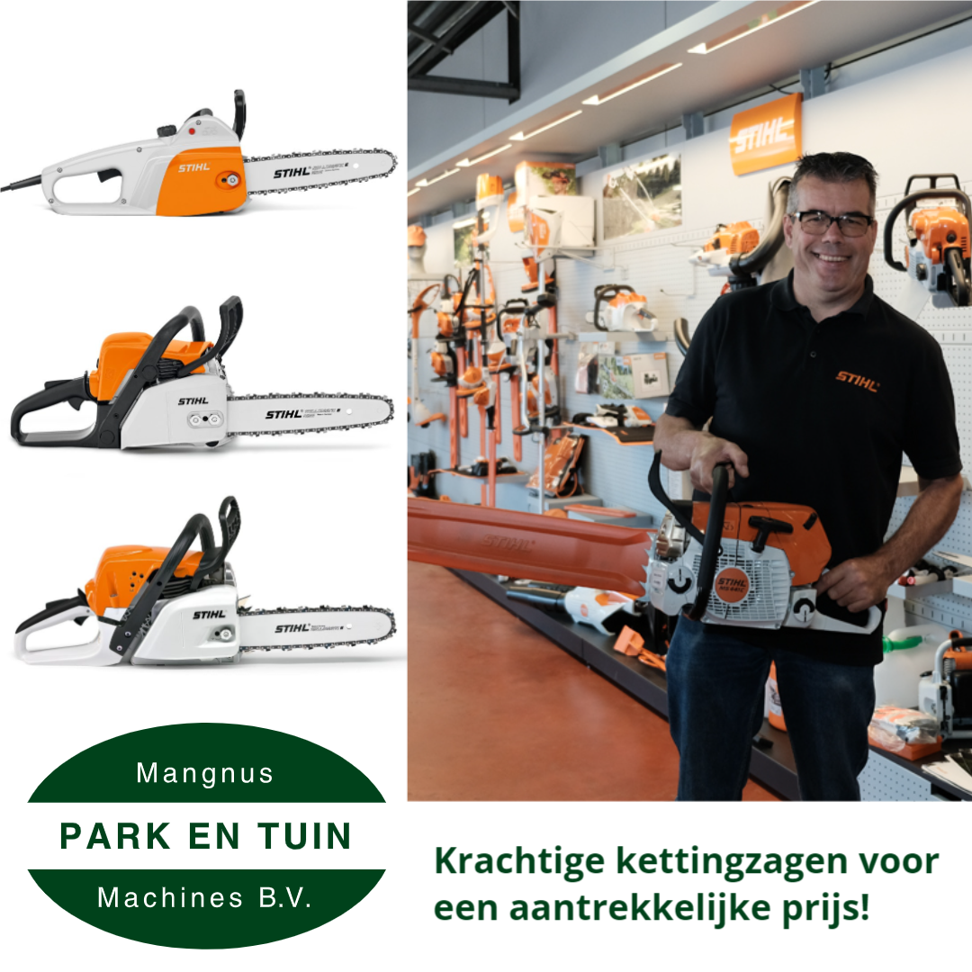 Profiteer nu van korting op kettingzagen!