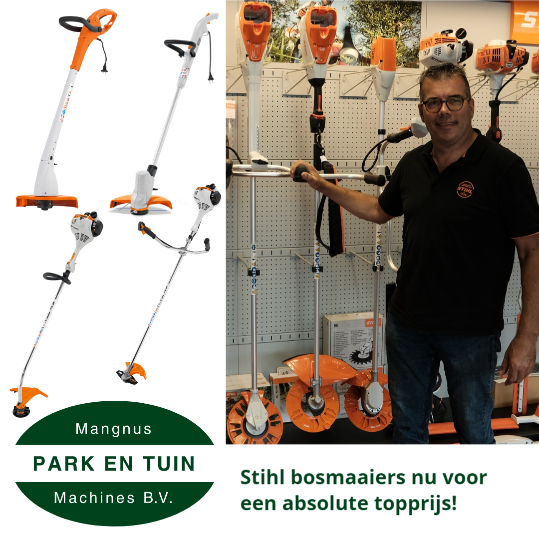 Korting op Stihl bosmaaiers