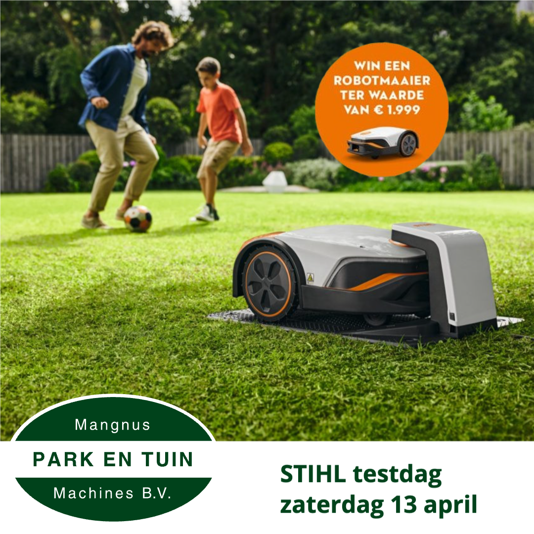 STIHL testdag – zaterdag 13 april!