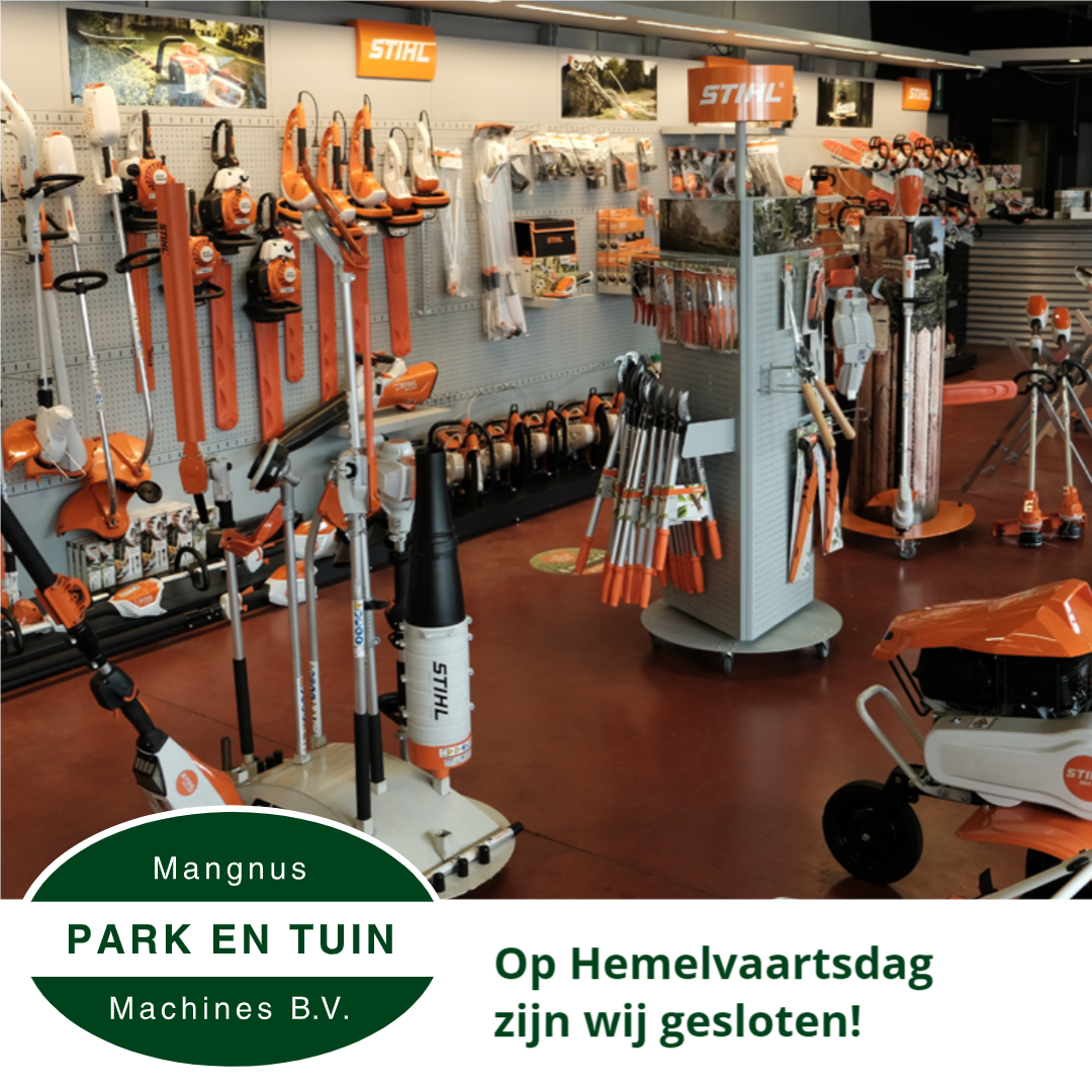 Hemelvaartsdag zijn wij gesloten!