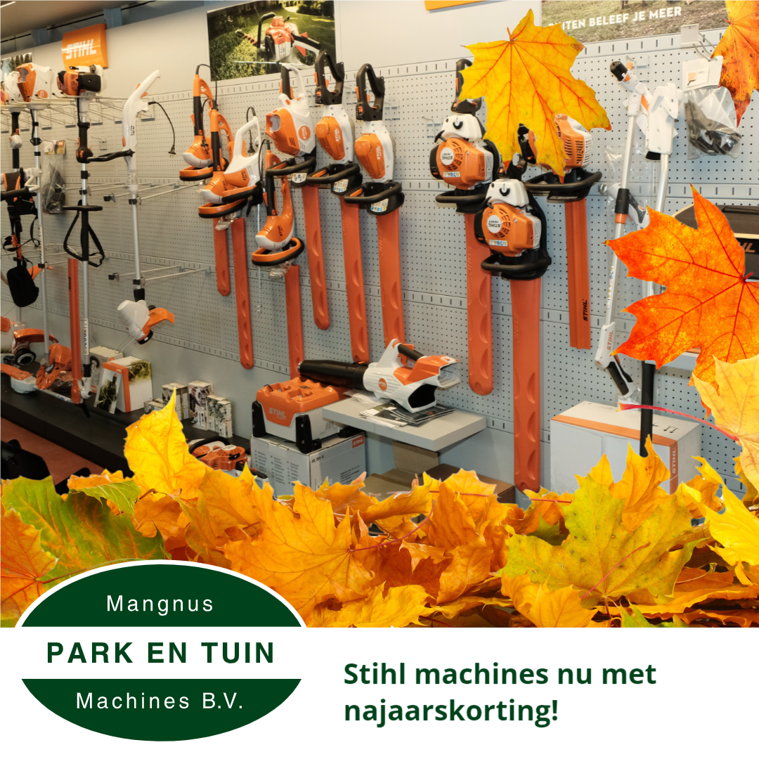 Profiteer van de Stihl najaarsacties