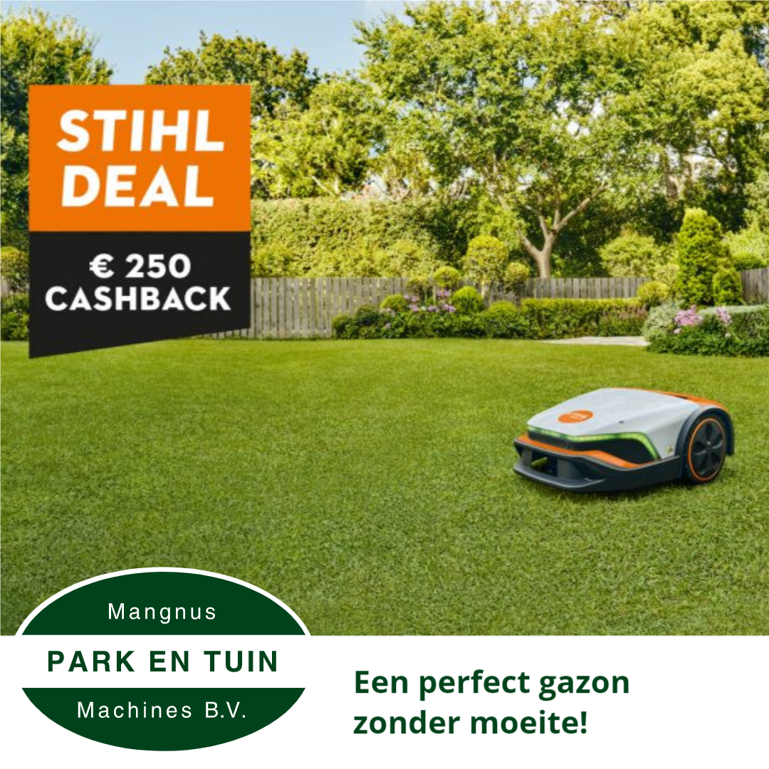 Nog tot eind dit jaar: cashback op de Stihl iMOW® 5!