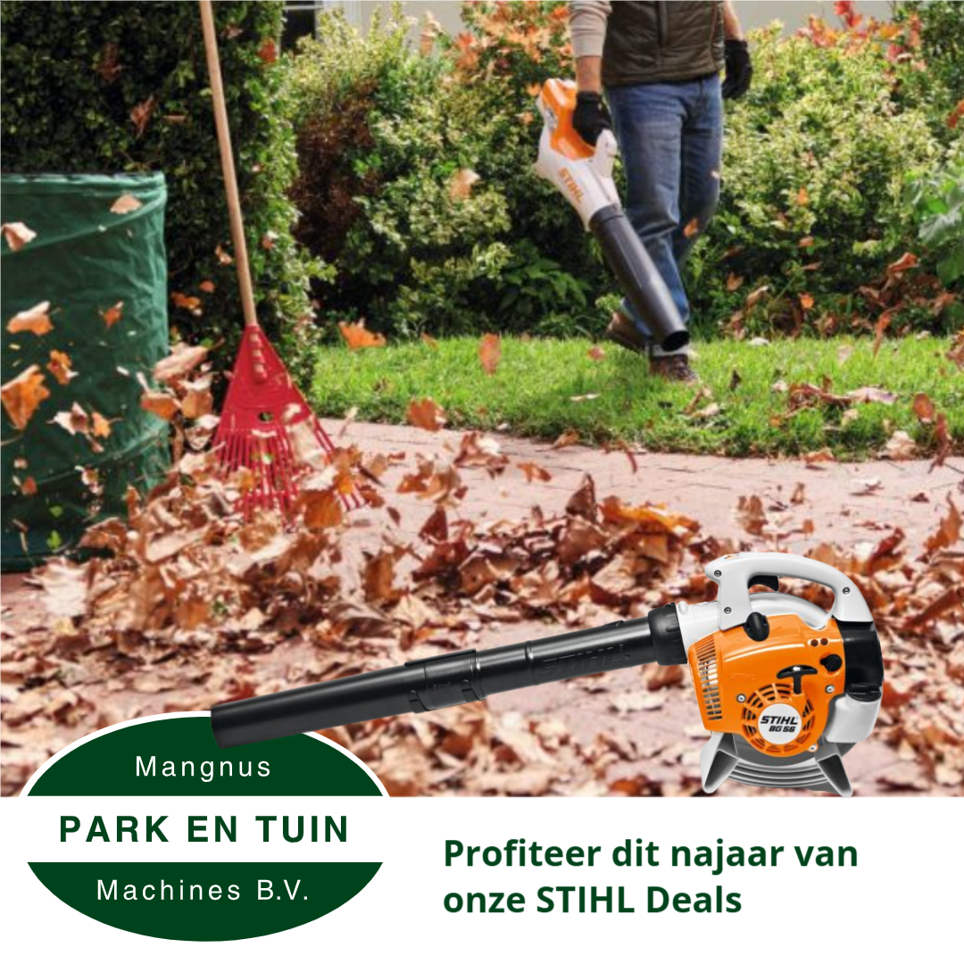 Korting op Stihl bladblazers!