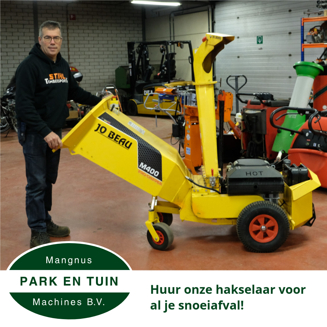 Lekker snel je snoeiafval opruimen!