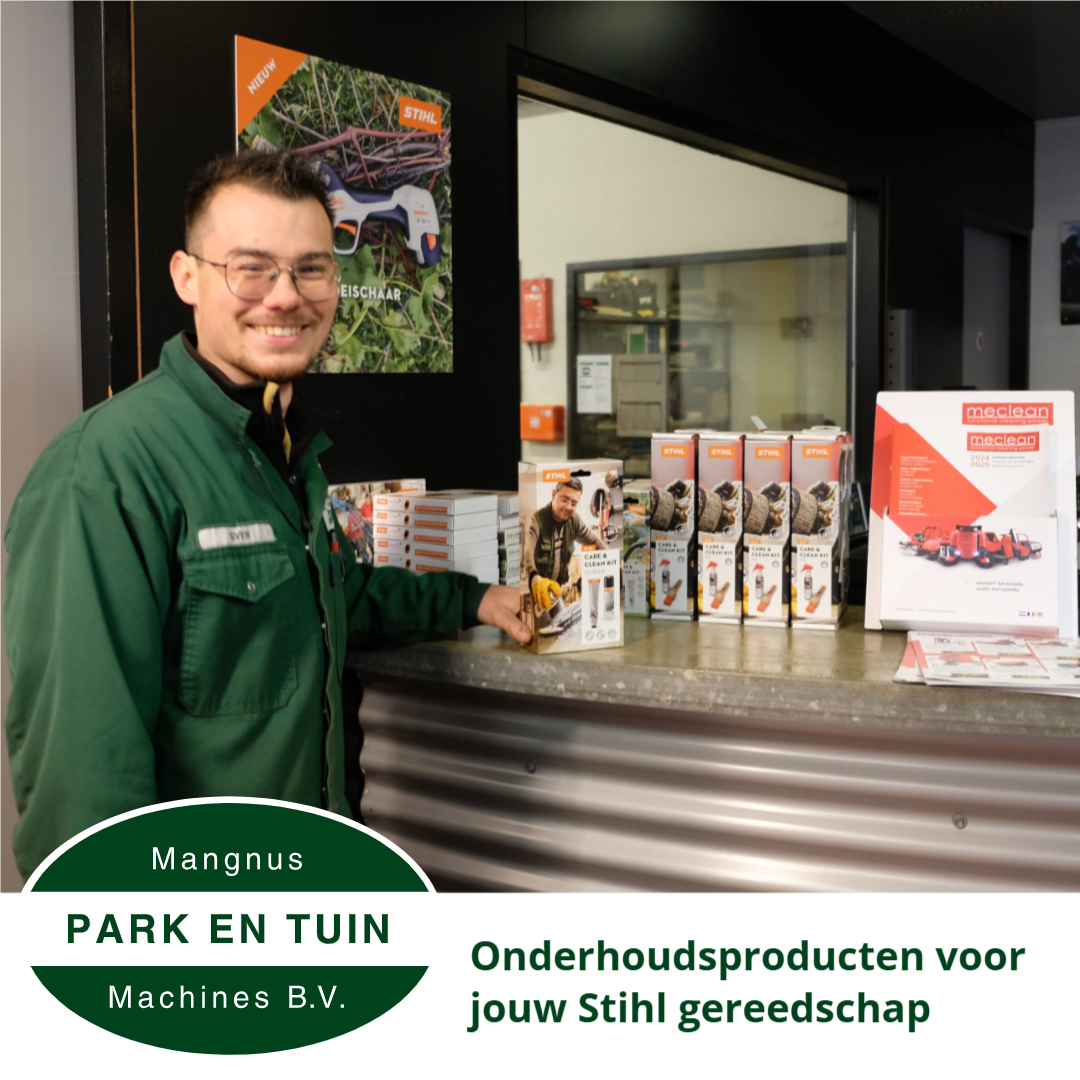 Ontdek de verschillende Stihl Clean & Care kits