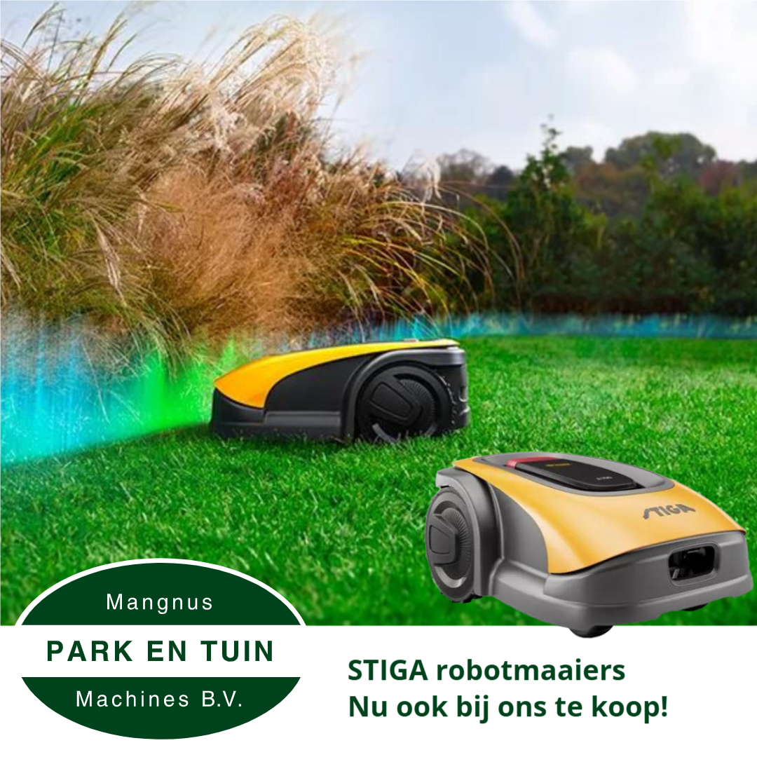 STIGA robotmaaiers nu ook bij ons te koop!