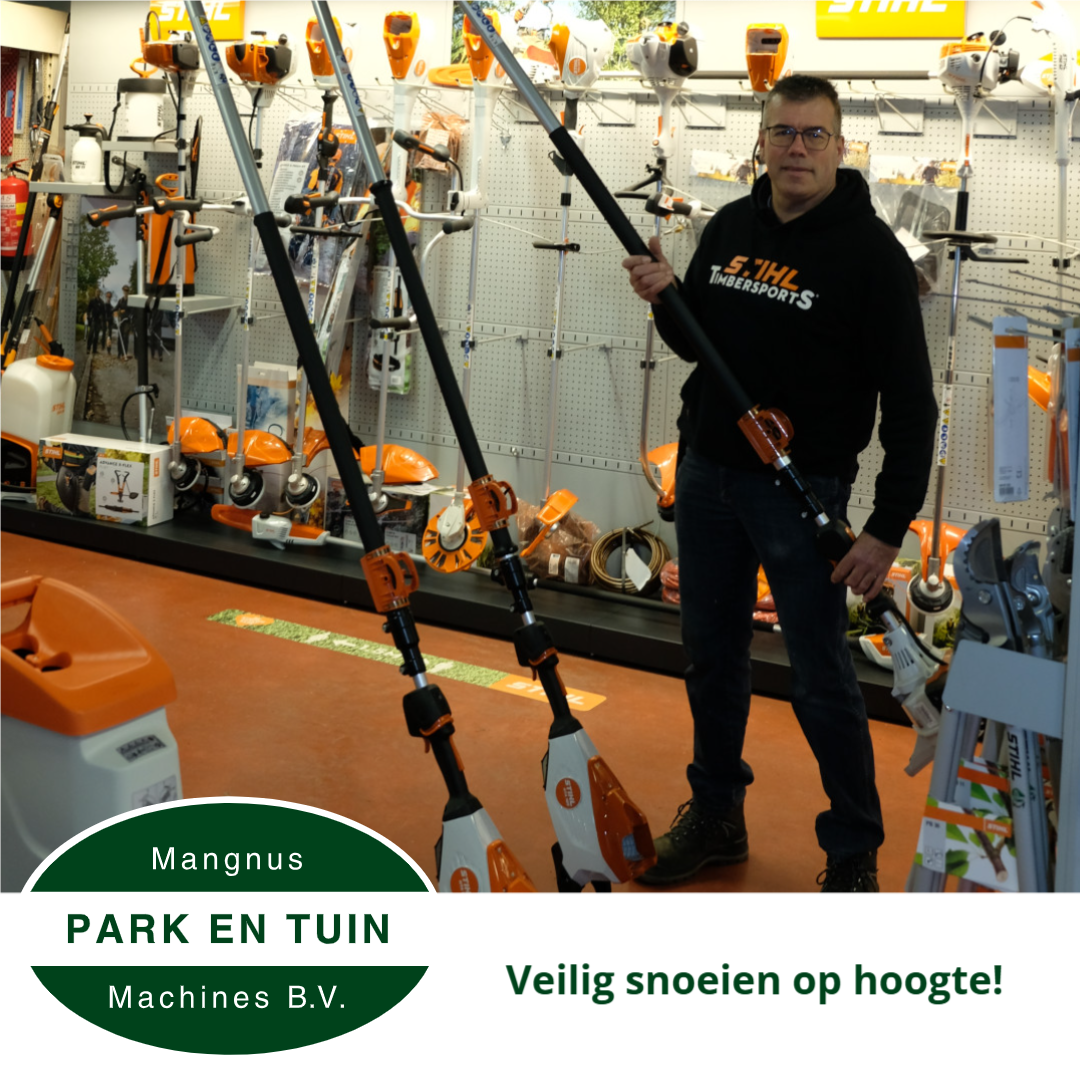 Perfect voor hoge hagen!
