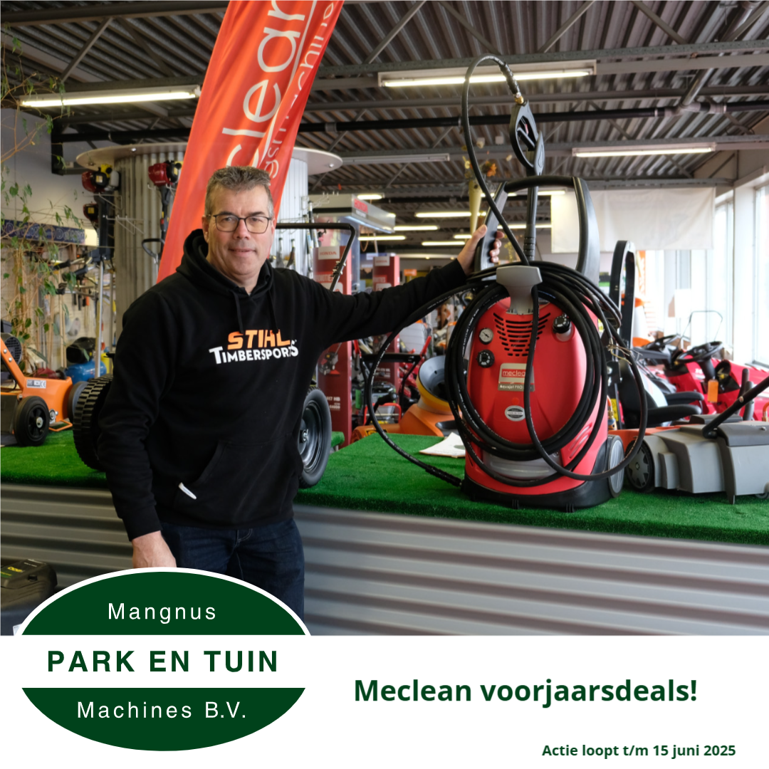Meclean voorjaarsdeals – hogedrukreinigers in de actie