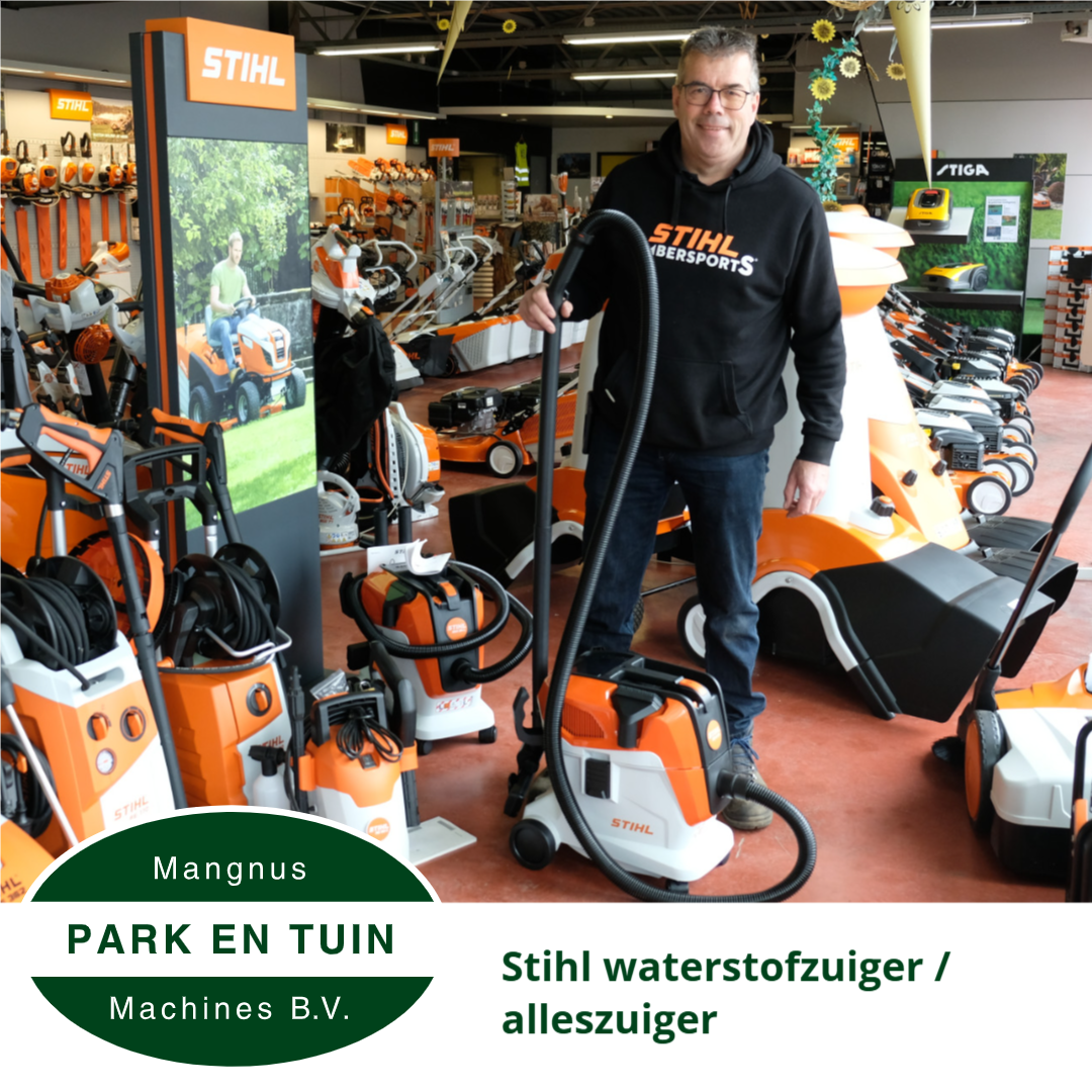 NIEUW van Stihl: een handige accu-alleszuiger!